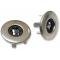 Chevelle & Malibu Door Lock Knob Ferrules, 1968-1983