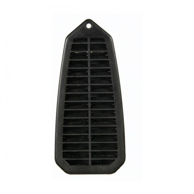 Camaro Door Jamb Vent Grill, With Flapper, 1968-1969