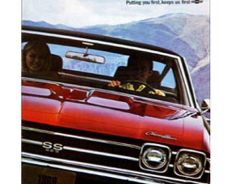 Chevelle Literature, Color Sales Brochure, 1969