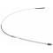 El Camino Parking Brake Cable, Front With TH400, Stainless Steel, 1968-1972