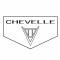 Legendary Auto Interiors Chevelle Vinyl Floor Mat With Flag, 1964