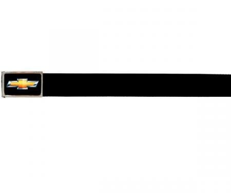 Web Belts, Up to 28'' Waist, Chevy Gold Bowtie Logo