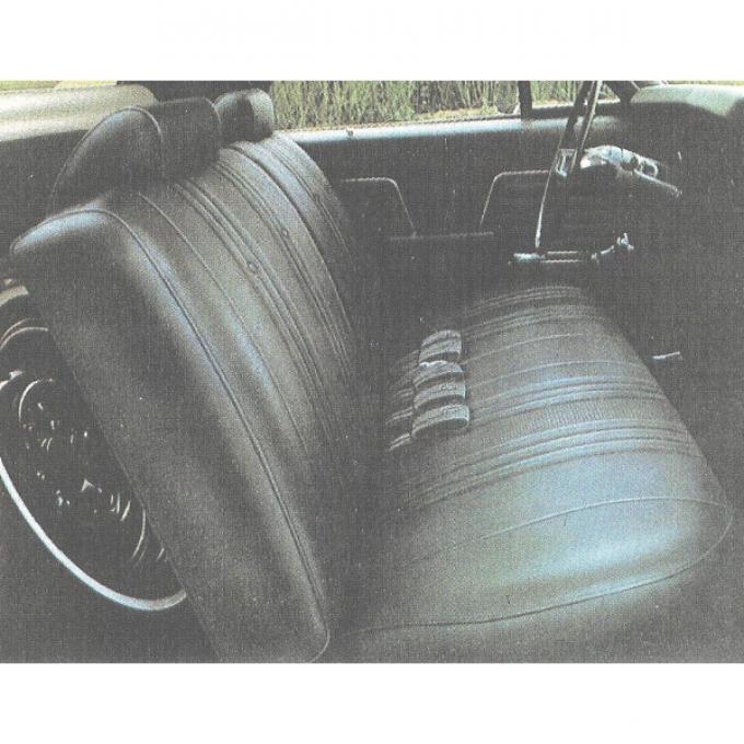 Legendary El Camino Covers, Front Seats, Split Bench, Show Correct, 1969