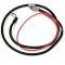 Chevelle Battery Cable, Spring Ring, Positive, Small Block, For Cars With Heavy-Duty Battery, 1966