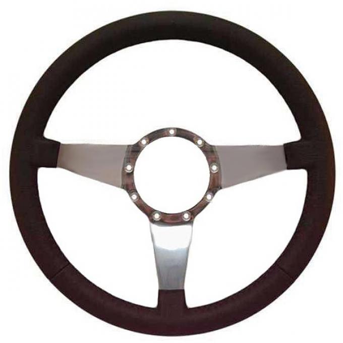 El Camino Steering Wheel, Volante S9, Black Leather, 1959-1987