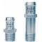 Chevelle Intake & Water Pump Heater Hose Fittings, Stainless Steel, With Hex Head, 1964-1972