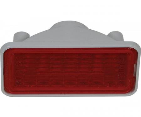 El Camino Side Marker Light, Rear, Left Or Right, Red, 1968-1969