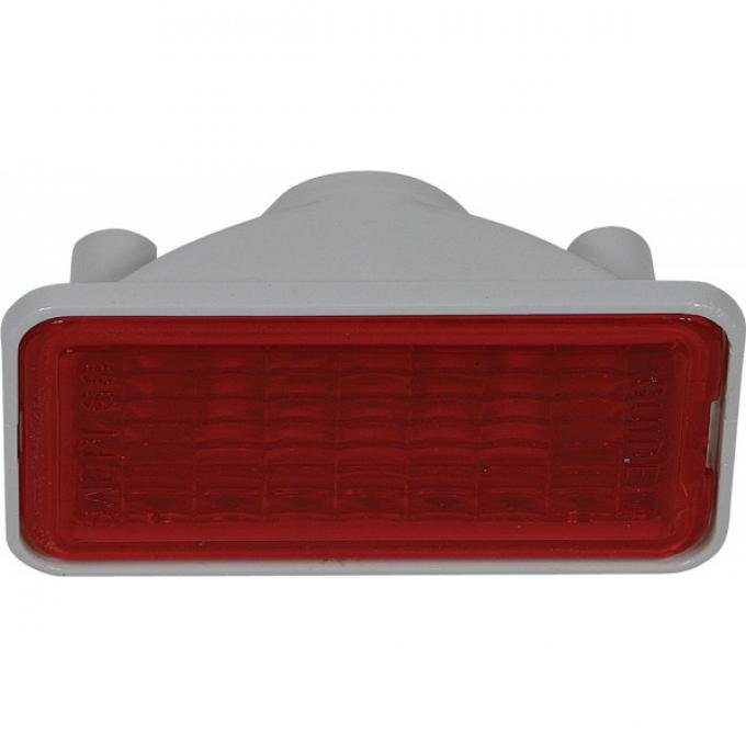 El Camino Side Marker Light, Rear, Left Or Right, Red, 1968-1969