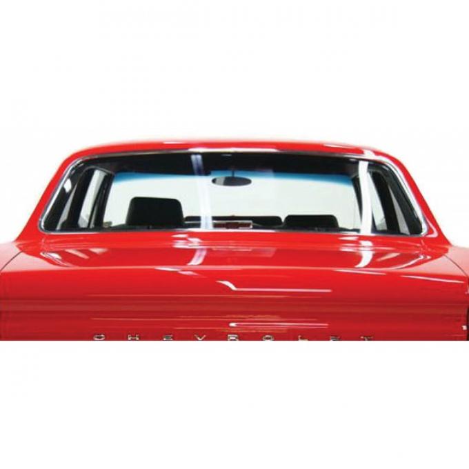 Chevelle Back Glass, 2-Door Coupe, 1964-1965