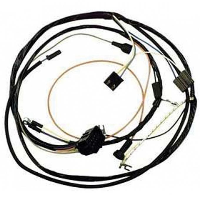 Chevelle Engine Wiring Harness, Big Block, For Cars With Warning Lights, 1967