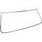 Chevelle Windshield Moldings, Convertible, 1966-1967