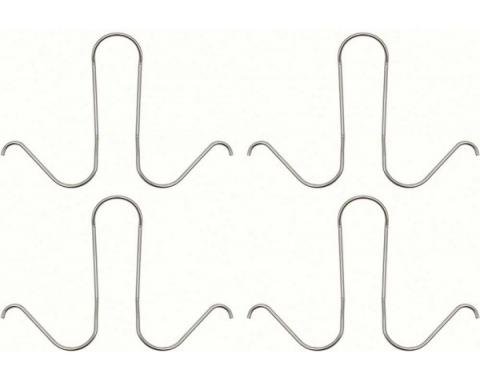 Shoulder Belt Retainers, Deluxe Interior, 68-69