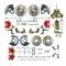 67-9 4-Wheel Disc Brake Conversion, 11"  Booster, 2" Drop, non-Staggered Rear Shocks