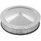 El Camino Air Cleaner, Round Chrome, 14 X 3