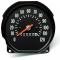 El Camino Speedometer, For Round Style Gauge Dash, With Console Shift Only, 1971-1972