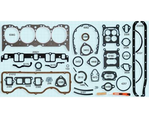 El Camino Engine Gasket Set, 348 V8, 1959-1960