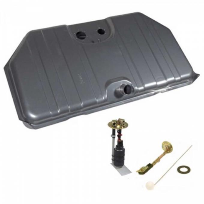 Gas Tank Kit, EFI, Narrowed Corner, 67-68