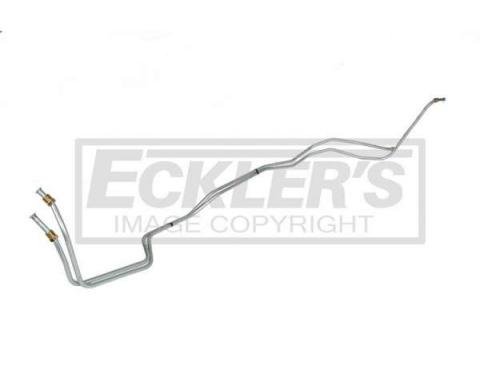 Chevelle Transmission Cooler Line, T350, 5/16 Inch, Stainless Steel 1973-1977