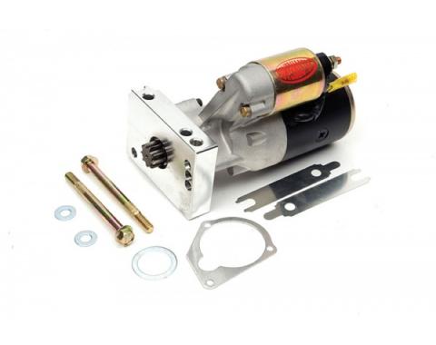 Chevelle Engine Mini Starter, Small Or Big Block, 153 Or 168Tooth Flywheel, Natural Finish, 1964-1972