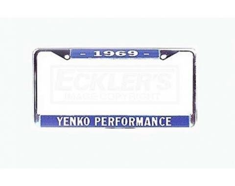 Chevelle Yenko Performace License Frame, 1969