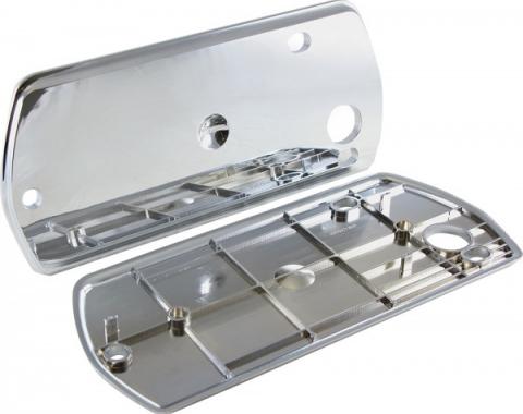 Chevelle Armrest Backing Plate, Chrome 1969-1972