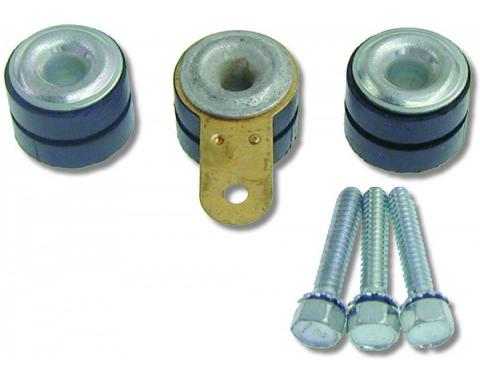 Chevelle & Malibu Windshield Wiper Motor Mounting Screws & Grommets, 1967-1983