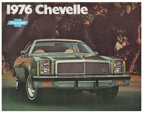 Chevelle Literature, Color Sales Brochure, 1976
