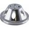 Chevelle Water Pump Pulley, Big Block, Single Groove, Polished Billet Aluminum, For Cars With Short Water Pump, 1964-1968