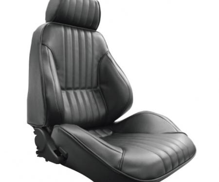 Chevelle Standard Interior, Touring II, Front Bucket Seat 1968