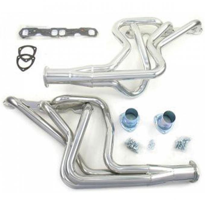 Chevelle Exhaust Headers, Small Block, For Cars With Automatic Or Manual Transmission & Without Air Conditioning, 1964-1972