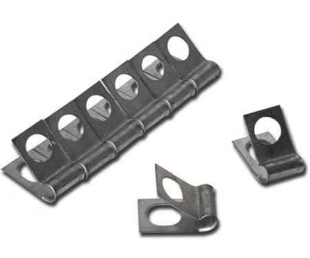 Chevelle Brake Or Fuel Line Retaining Clips, Single, 3/16,1964-1972