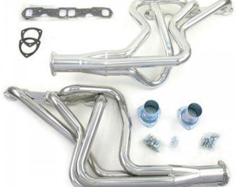 Chevelle Exhaust Headers, Small Block, For Cars With Automatic Or Manual Transmission & Without Air Conditioning, 1964-1972