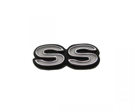 Chevelle And Malibu, Steering Wheel Emblem, Super Sport, 1968