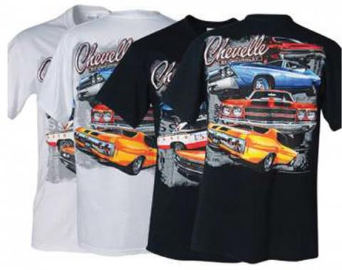 Chevelle T-Shirt, Eight Chevelles, Black