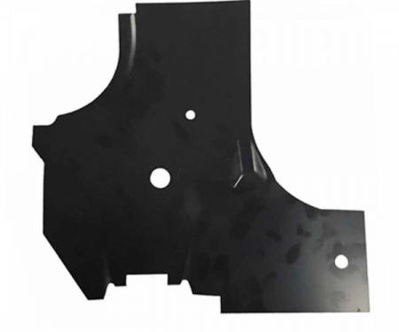 Chevelle - Cowl Side Hinge Panel Reinforcement, Left, 1966-1967