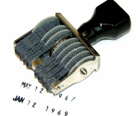 GM Date Stamper, 1955-2008