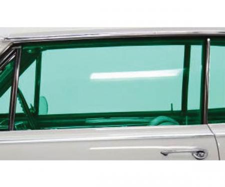 Chevelle Door Glass, 2-Door Coupe, Left Hand, 1964