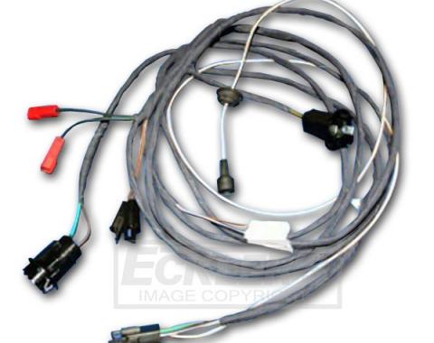 Chevelle Rear Body Wiring Harness, 2-Door Sedan & Coupe, For Cars With Back-Up Lights, 1965