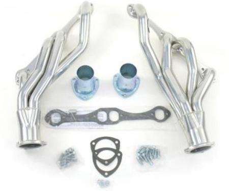 El Camino Exhaust Headers, Small Block, Shorty Style, For Cars With Automatic Transmission, 1964-1987