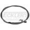 El Camino Parking Brake Cable, Intermediate, TH400, OE Steel, 1968-1972