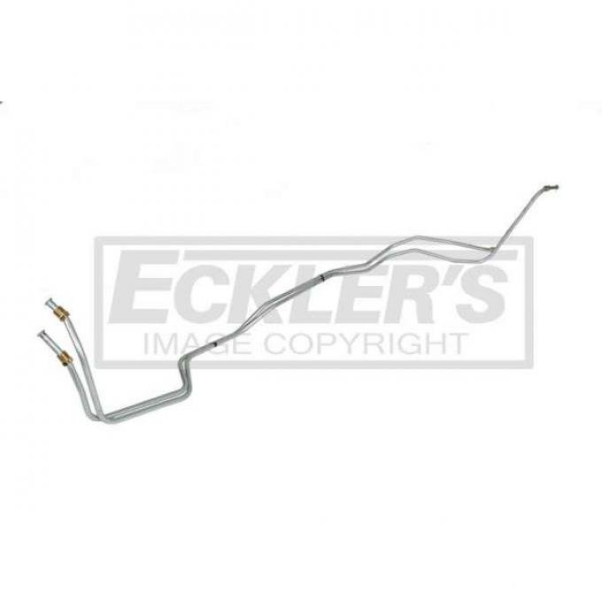 Chevelle Transmission Cooler Line, 200R4, 5/16 Inch, Stainless Steel 1978-1983