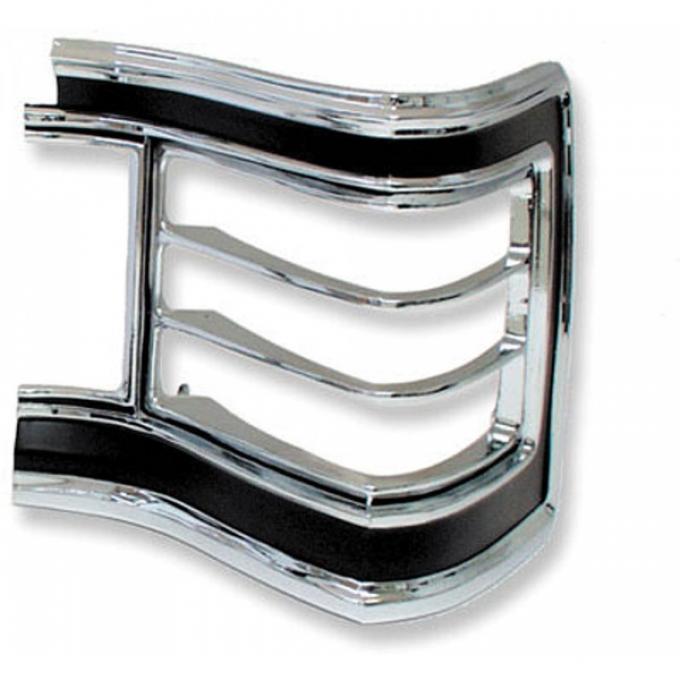 Redline Restomotive® Malibu/SS-396 67 exc.wagon/El Camino Tail Lamp Bezel - RH (w/o Gasket) LG-00-706/RH