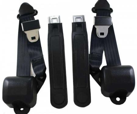 El Camino Seat Belt Set,3 Point Retractable,Bucket Seat,1978-1987