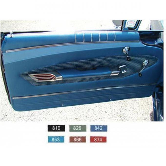 El Camino Door Panels - Assembled, 1960