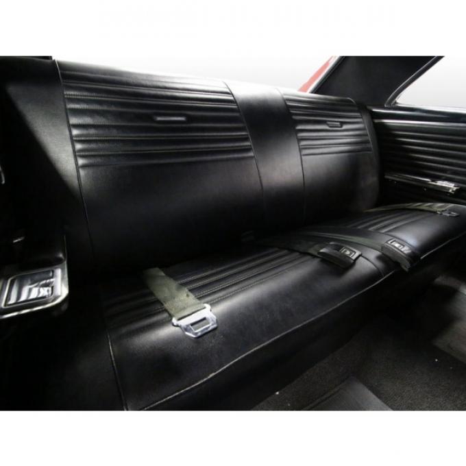 Distinctive Industries Chevelle Bench Seat Covers, Convertible, Rear, 1967