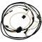 Chevelle Engine Wiring Harness, 6 Cylinder, For Cars With Warning Lights, 1967