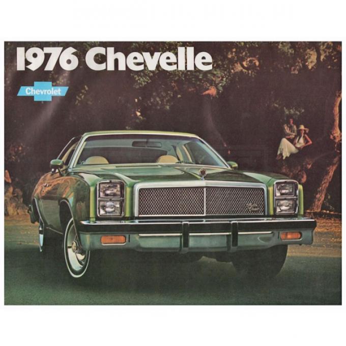 Chevelle Literature, Color Sales Brochure, 1976