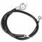 Chevelle Battery Cable, Spring Ring, Negative, V8 Cars With Heavy-Duty Battery, 1965 & All V8, 1966