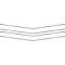 Chevelle & El Camino Grille Moldings, Horizontal, 1970