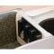 Chevelle Custom Deluxe SS Floor Console, With Drink Holders, Two Color With Chrome Trim, 1964-1972